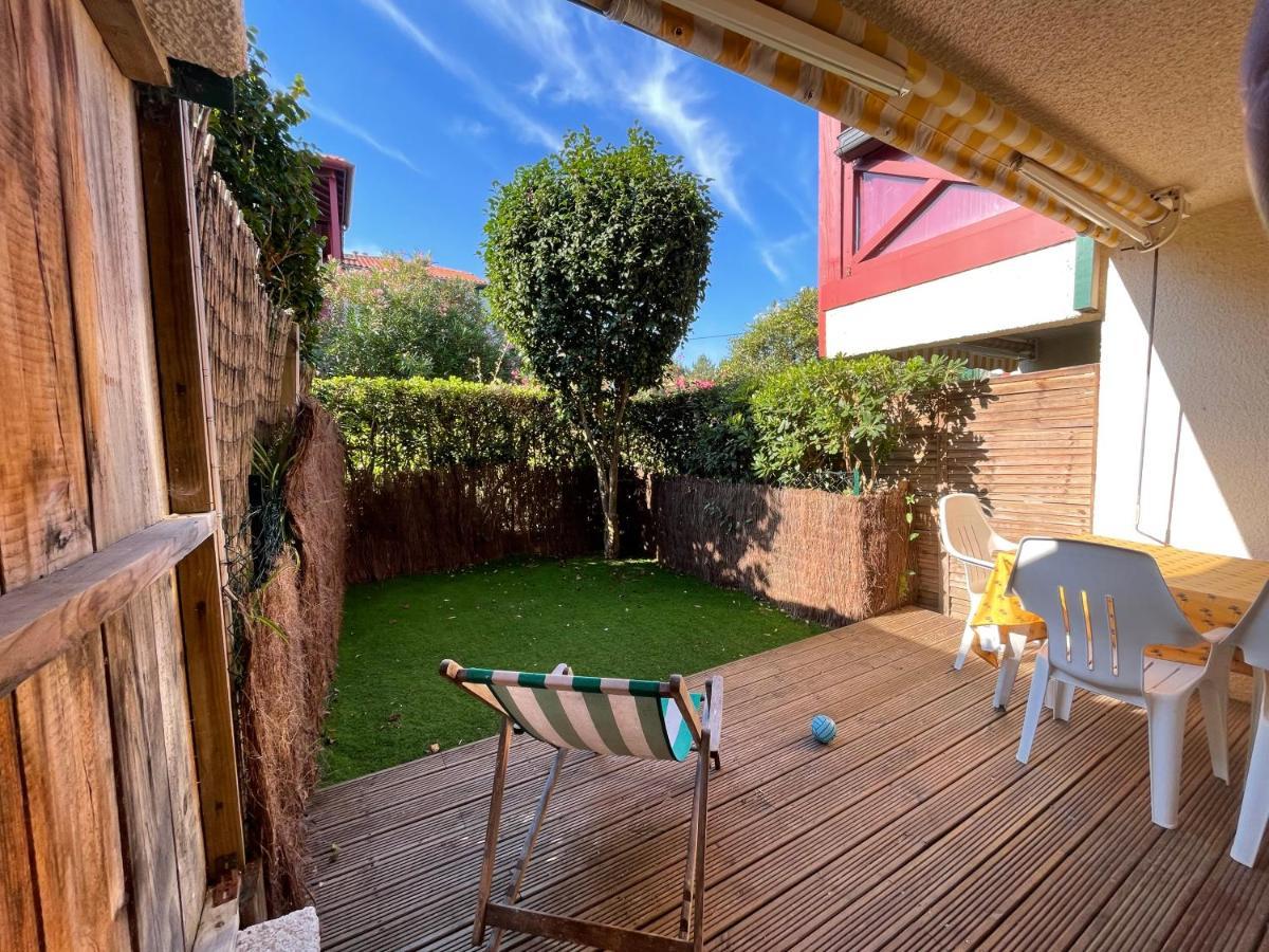 Splendide Appartement De Charme Avec Patio, Parking Et Plage A 3 Minutes Biarritz Exteriör bild